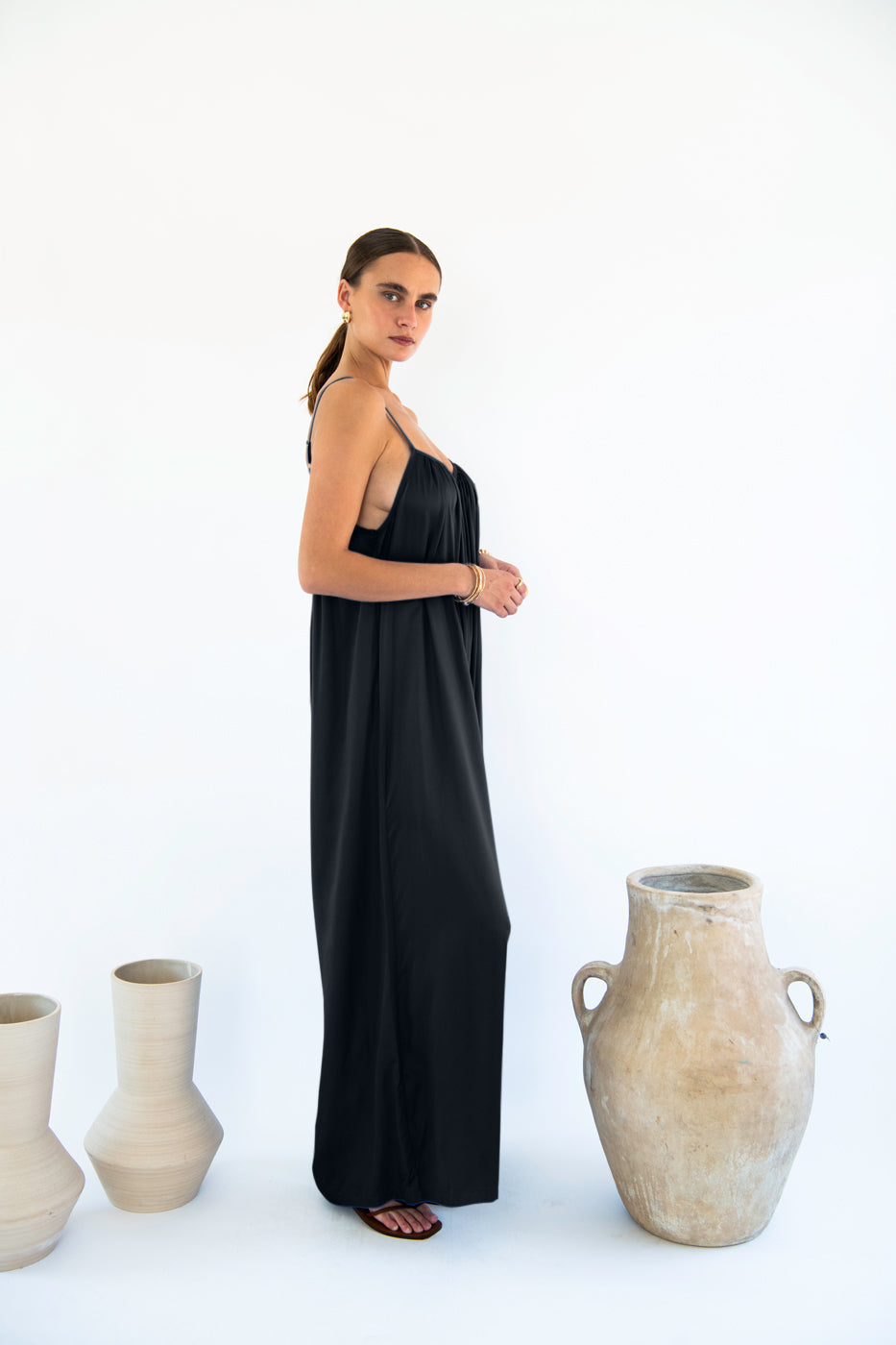 Bali Jumpsuit - Satin Tencel-Neu Nomads