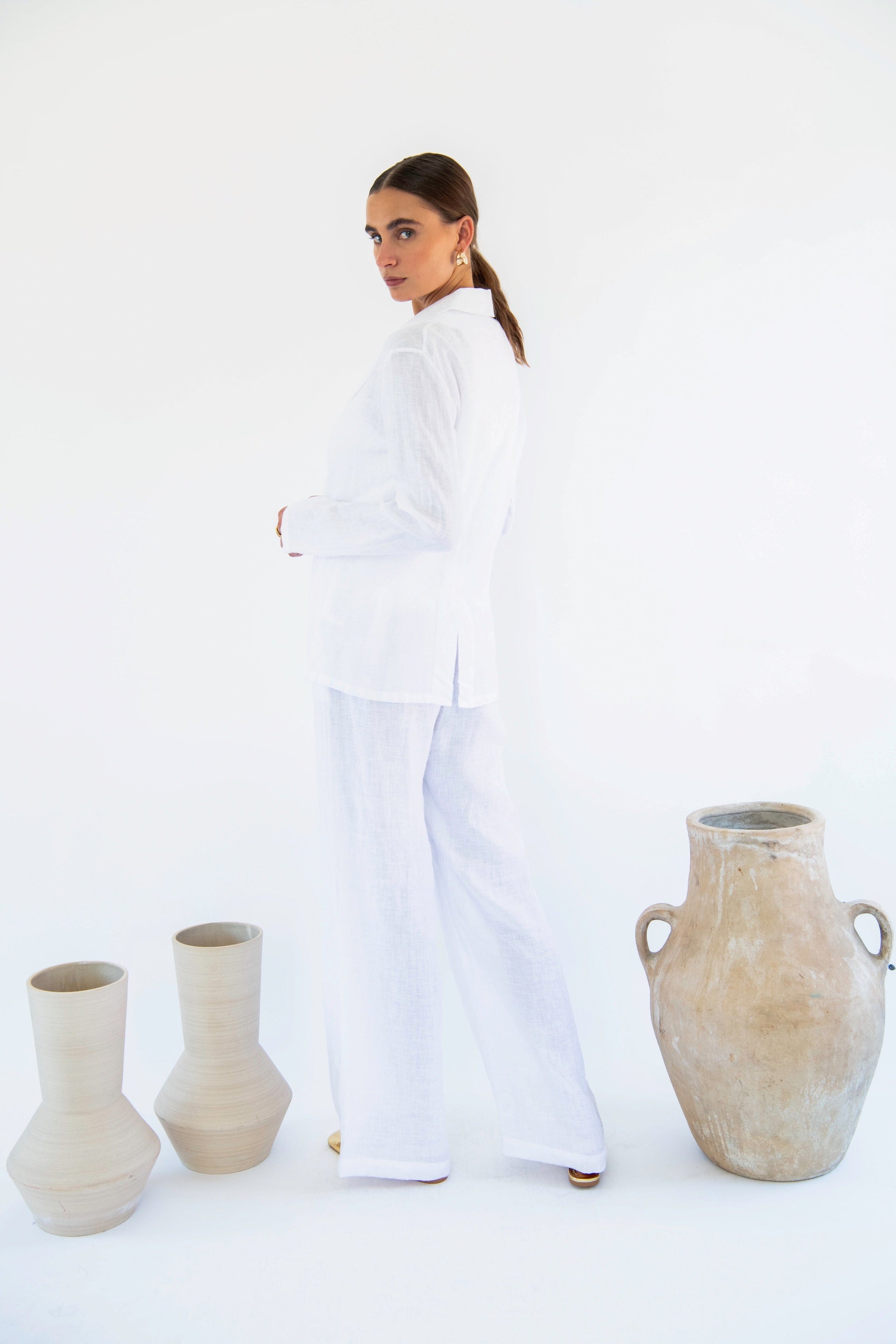 Cara Palazzo Pants - Linen-Neu Nomads
