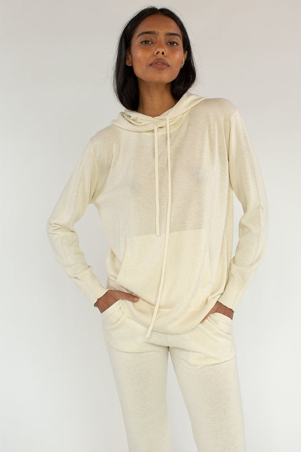 Cotton cashmere hot sale hoodie womens