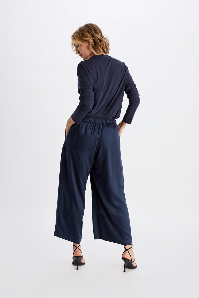 Cropped Palazzo Pants-Neu Nomads