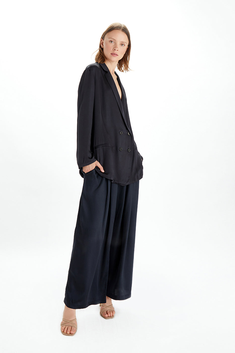 Cropped Palazzo Pants-Neu Nomads