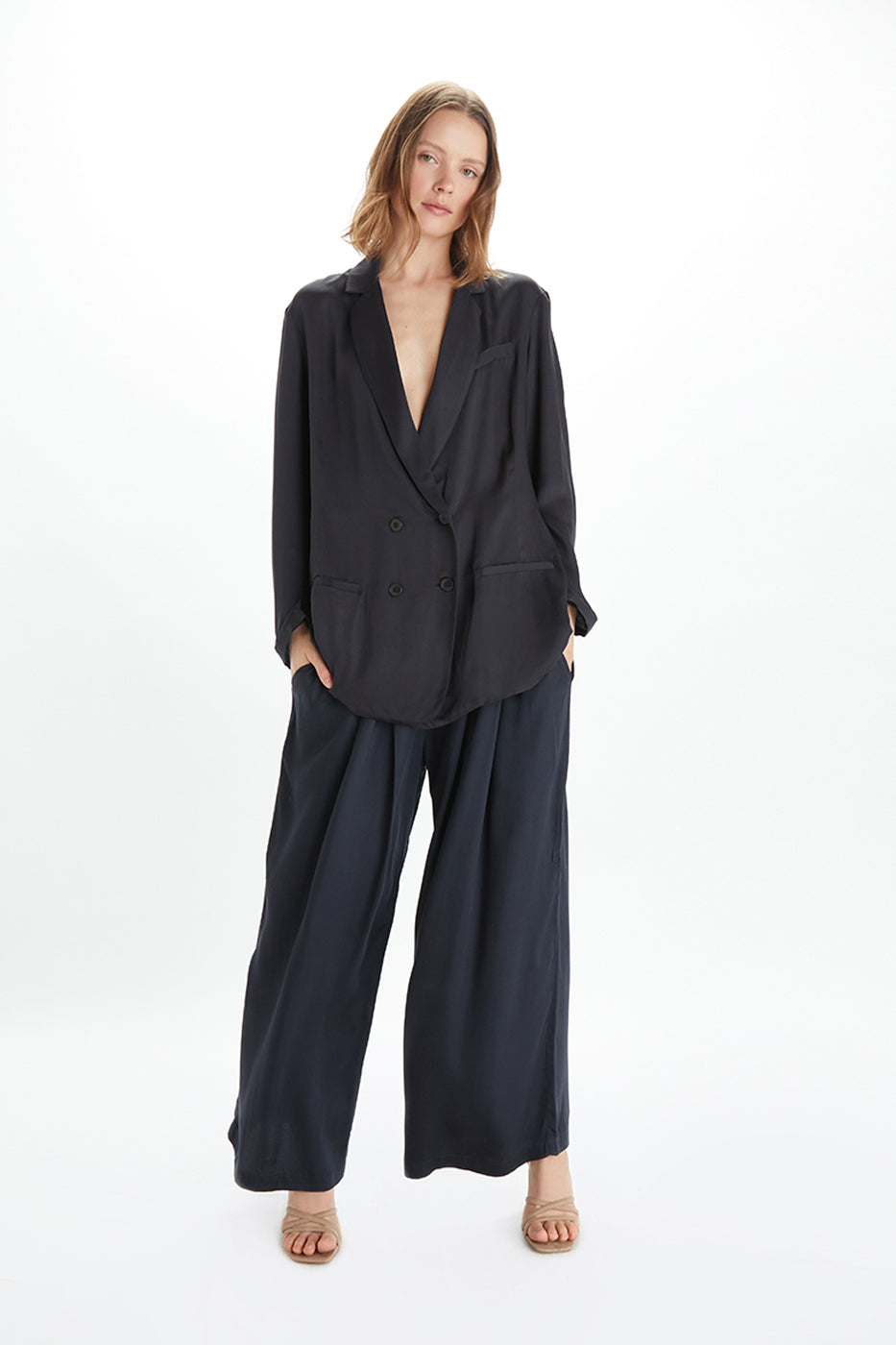 Cropped Palazzo Pants-Neu Nomads