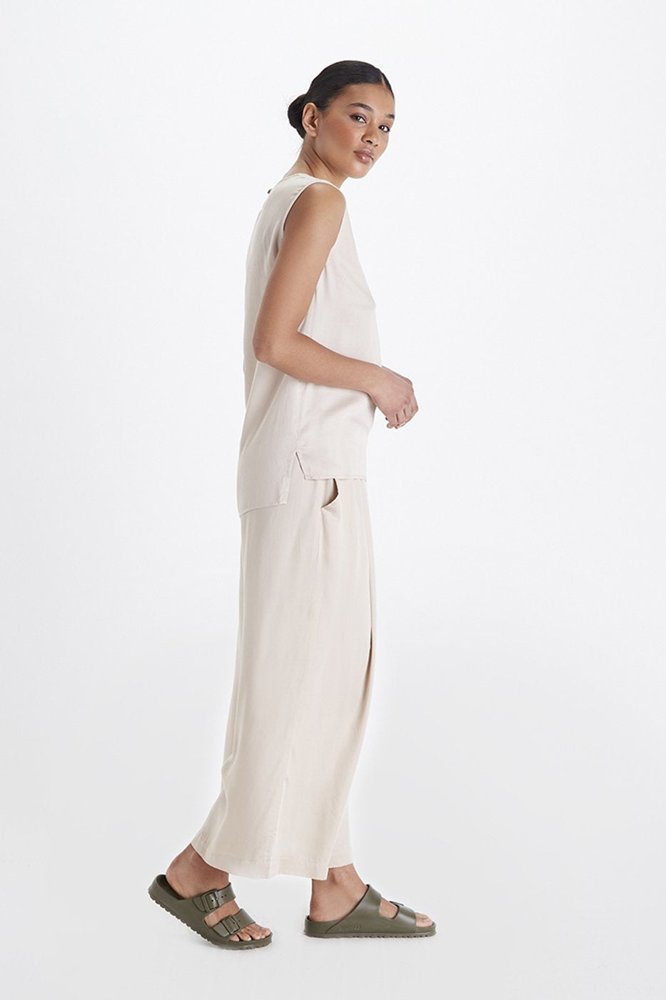 Cropped Palazzo Pants-Neu Nomads