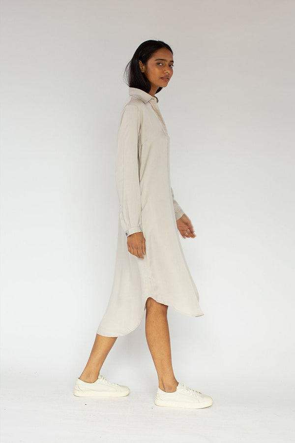 Neu Nomads Essential Shirt Dress - Blue