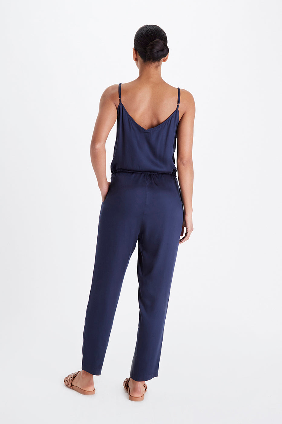 Sydney Drawstring Jumpsuit-Neu Nomads
