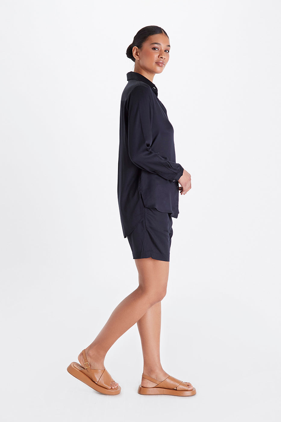 Twiggy Boyfriend Shirt-Neu Nomads