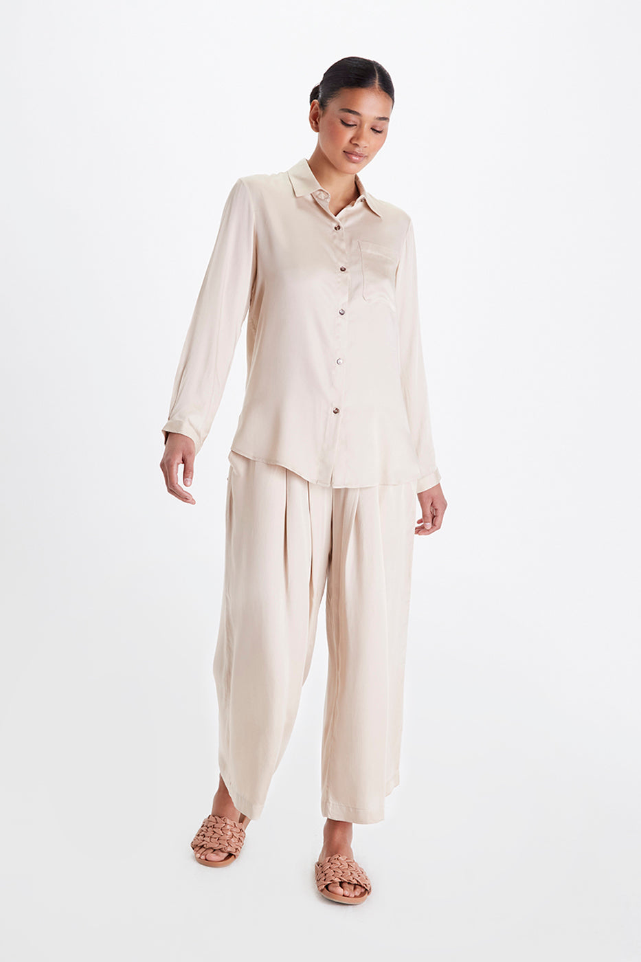Twiggy Boyfriend Shirt-Neu Nomads