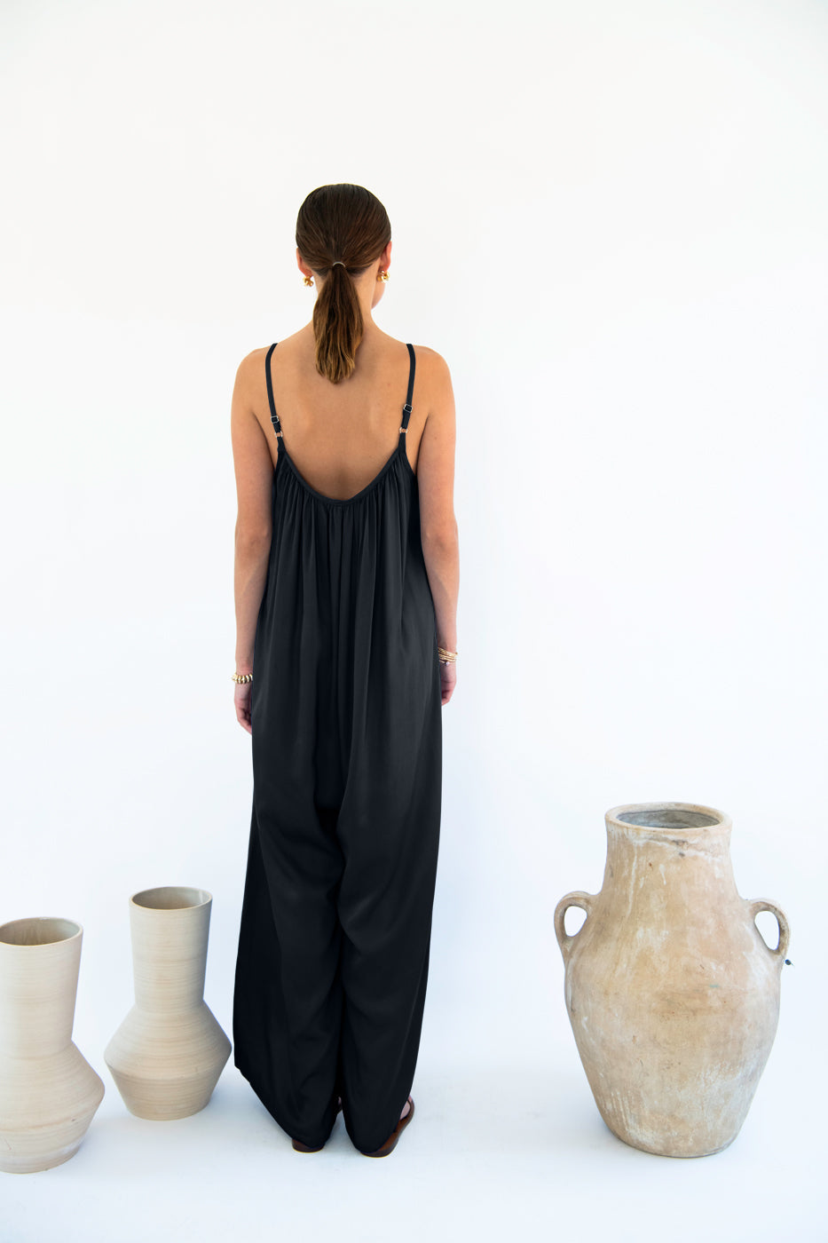 Bali Jumpsuit - Satin Tencel-Neu Nomads