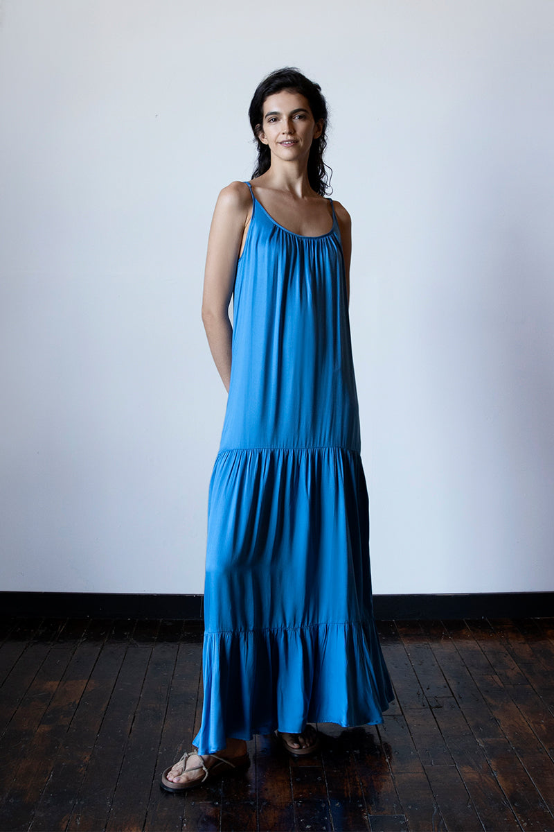 barcelona maxi dress Barcelona Ruffle Maxi Dress