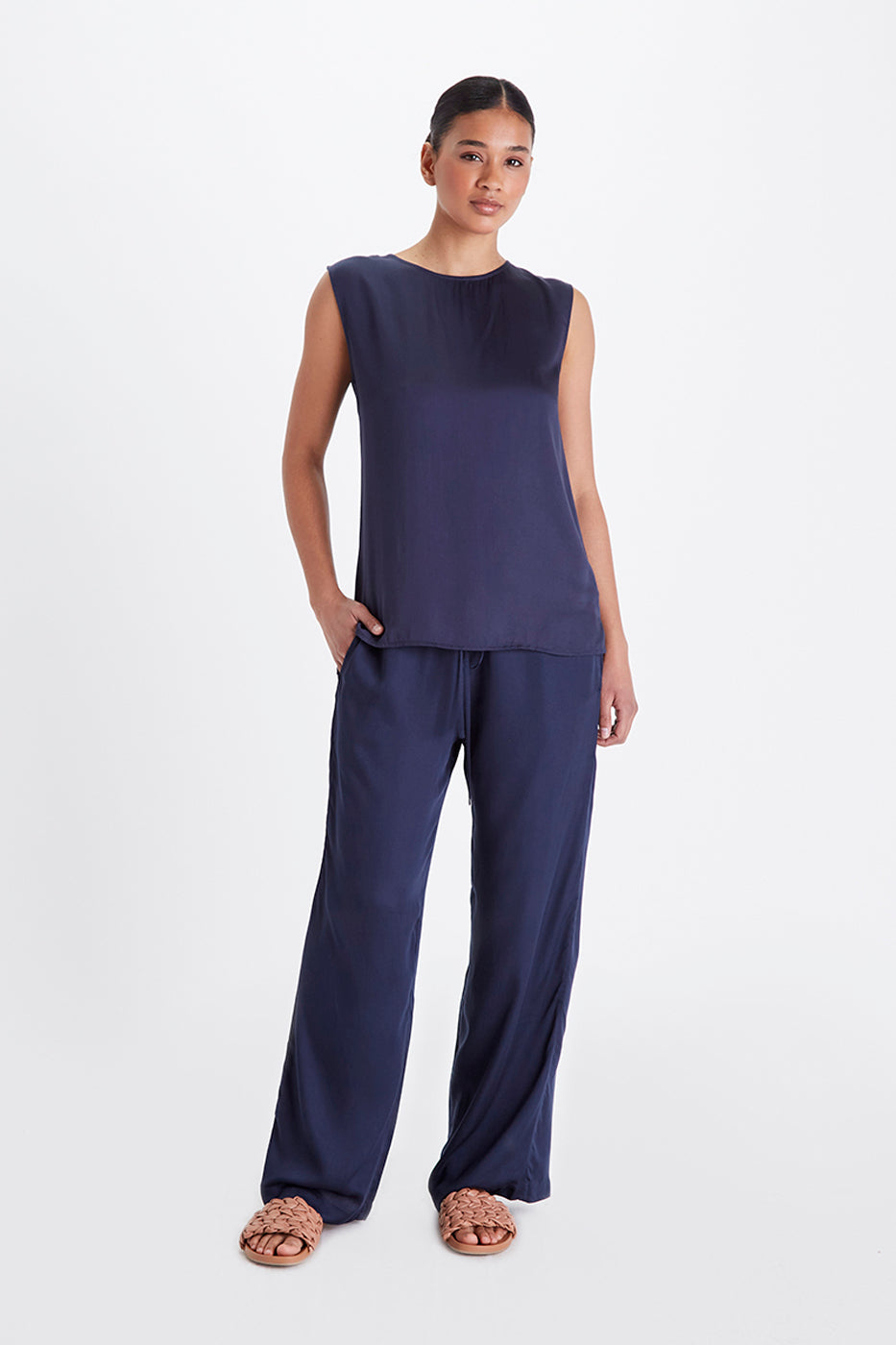 Bardot Sleeveless Blouse-Neu Nomads