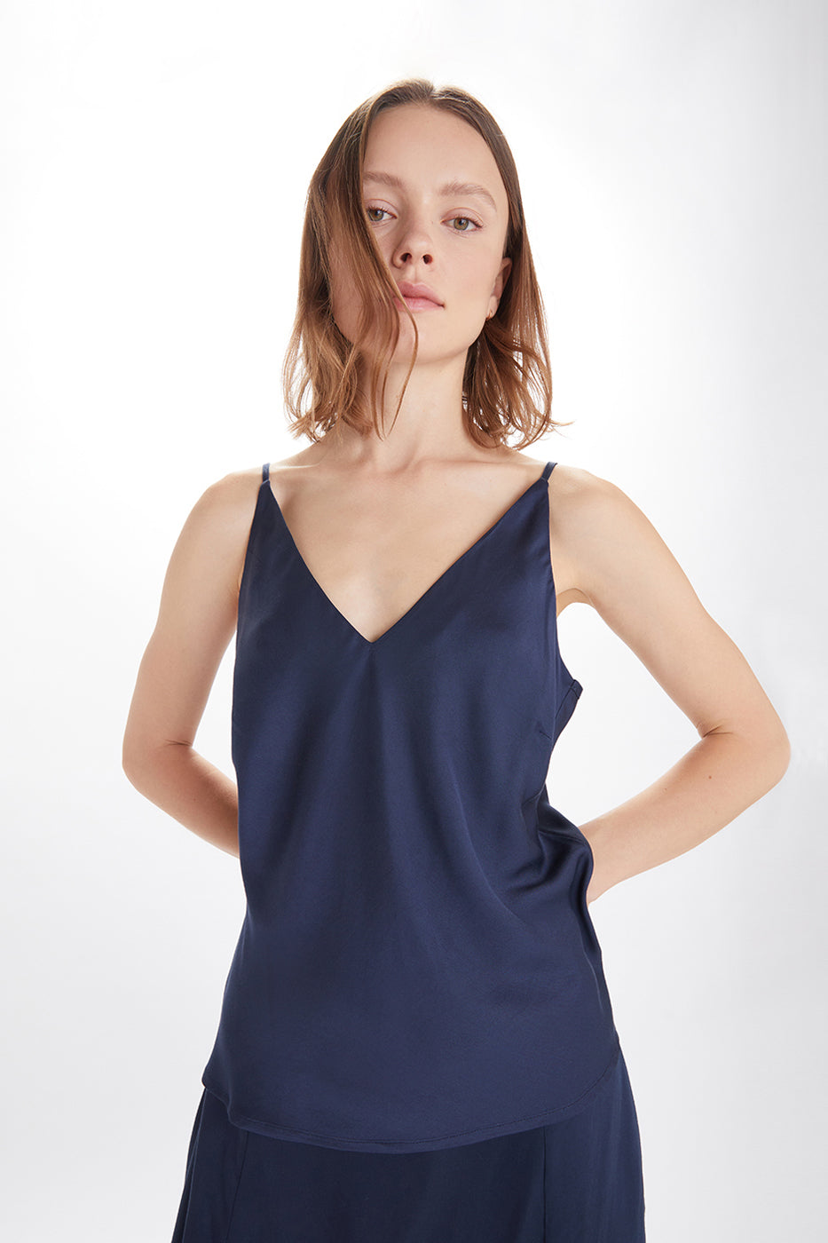 トップス Chenille yarn wholegarment camisole Luxuriously Soft & Lightweight Bias Slip Camisole | Neu Nomads