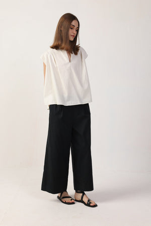 Brisa Cropped Pants-Linen-Neu Nomads