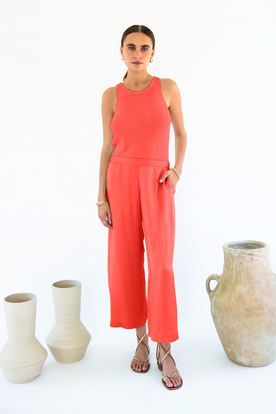 Carina Cropped Palazzo Pants-Neu Nomads