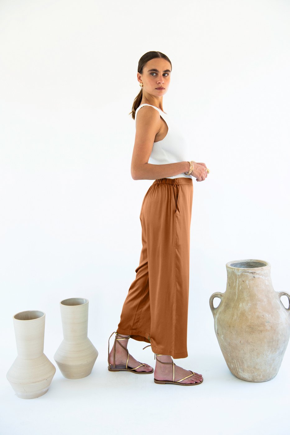 Carina Cropped Palazzo Pants-Neu Nomads