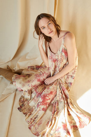 Catalina Dress Marble Print-Neu Nomads