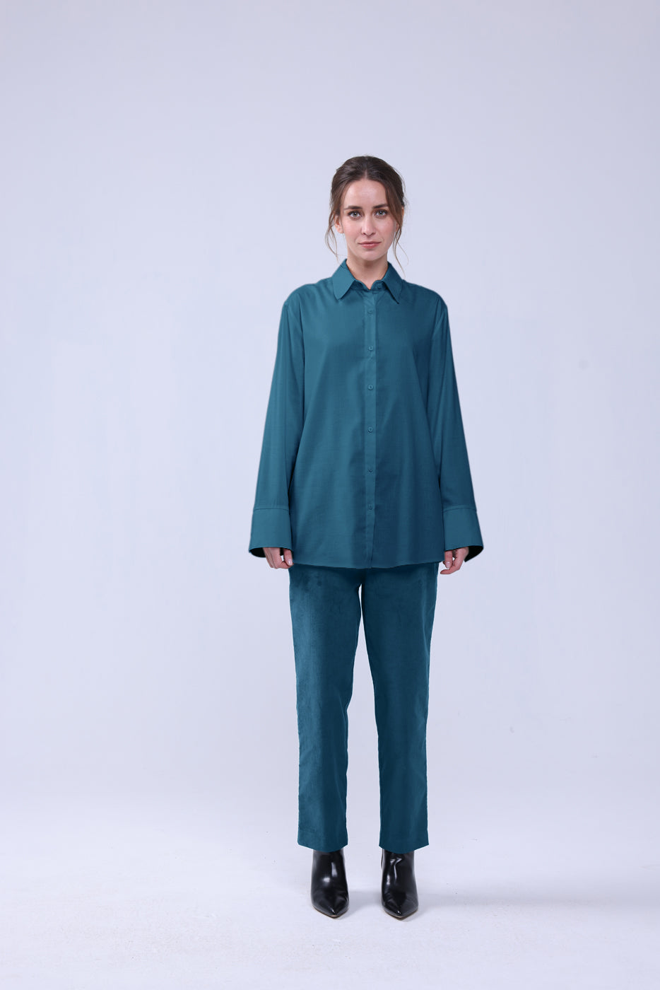 Chiara Boyfriend Shirt - Cotton Modal-Neu Nomads