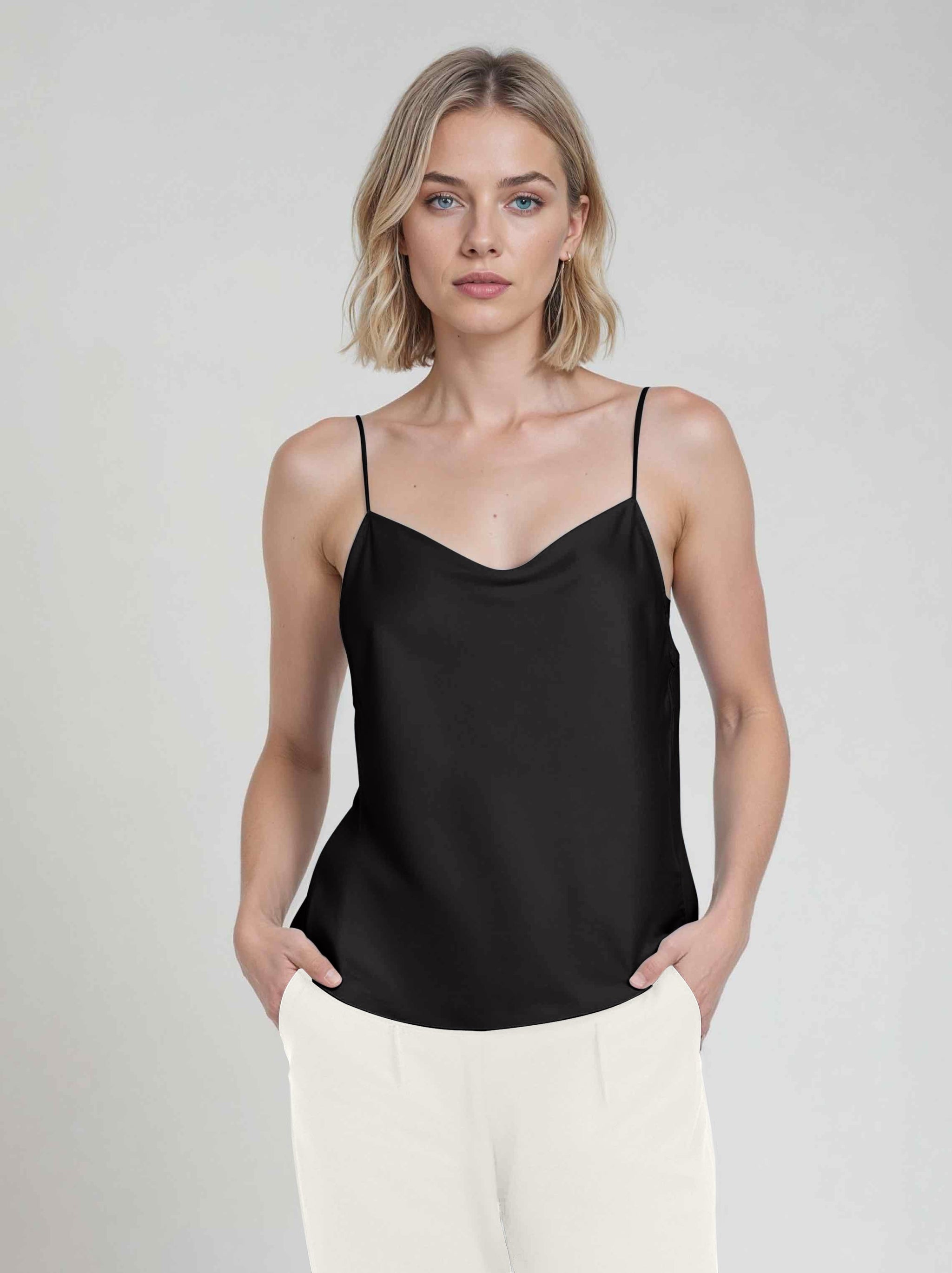 Cowl Neck Camisole-Neu Nomads