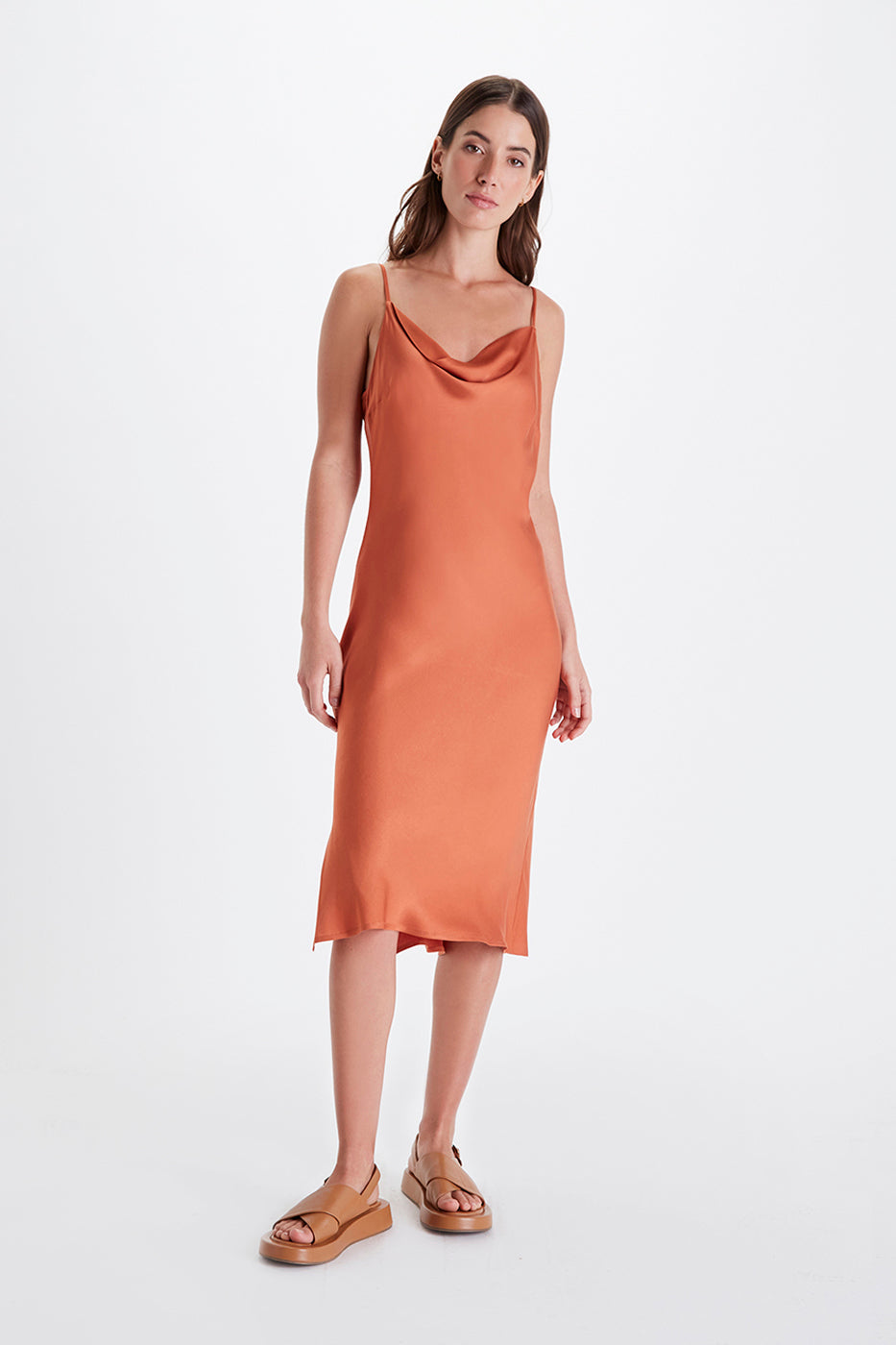 Cowl Neck Dress-Neu Nomads
