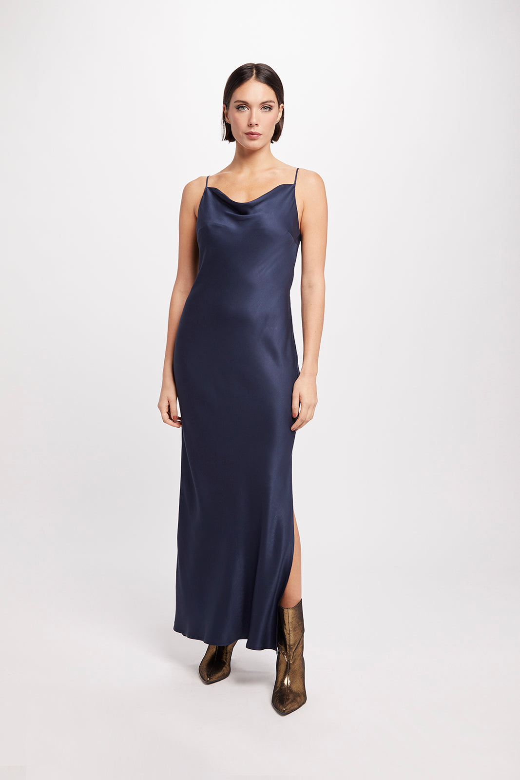 cowl neck evening dress Cowl Neck Gown | Dress