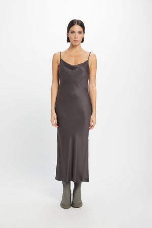 Cowl Neck Midi Dress-Neu Nomads