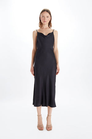 Cowl Neck Midi Dress FW24-Neu Nomads