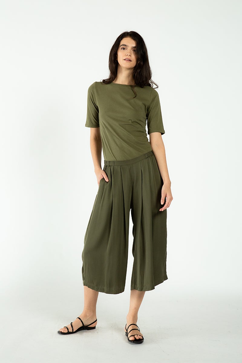 Cropped Palazzo Pants-Neu Nomads