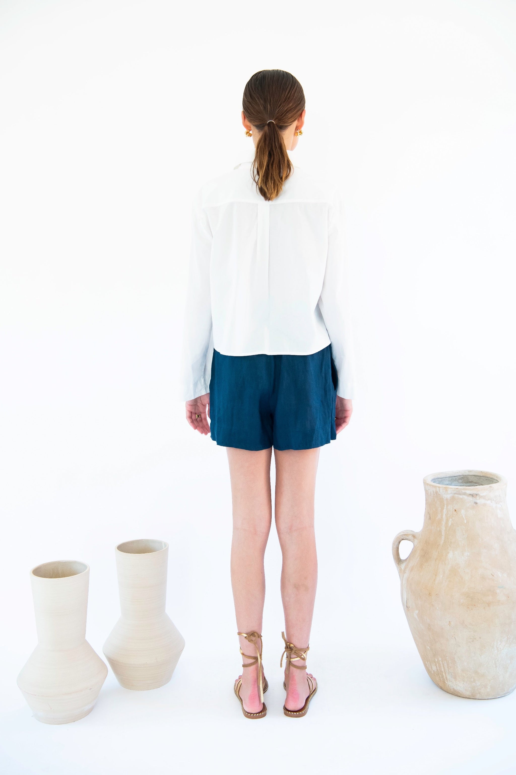 Diya Blouse - Cotton Poplin-Neu Nomads