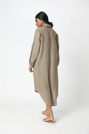 Essential Shirt Dress - Linen-Neu Nomads