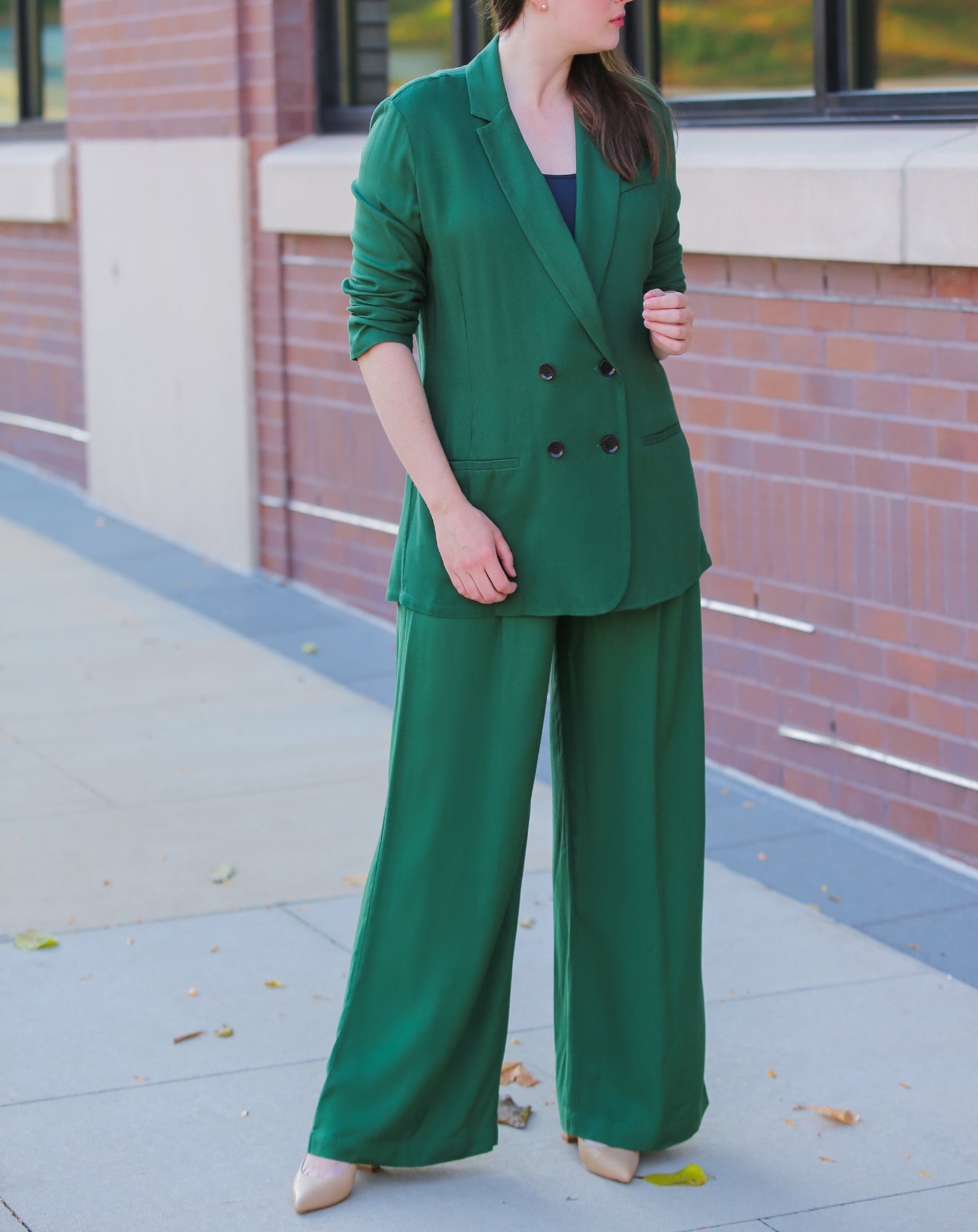 Garbo Pants - Dobby Crepe-Neu Nomads