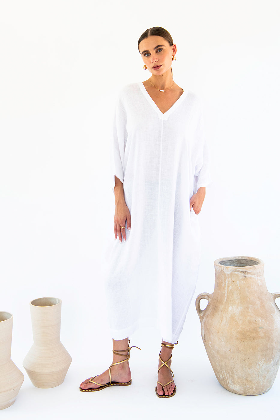 Isla Kaftan - Linen-Neu Nomads