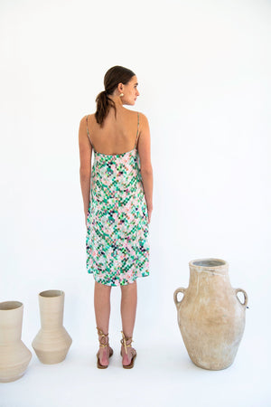 Julianne Boxy Slip Dress - Print-Neu Nomads