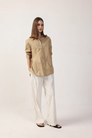 Livia Boyfriend Shirt SS25 - Linen-Neu Nomads