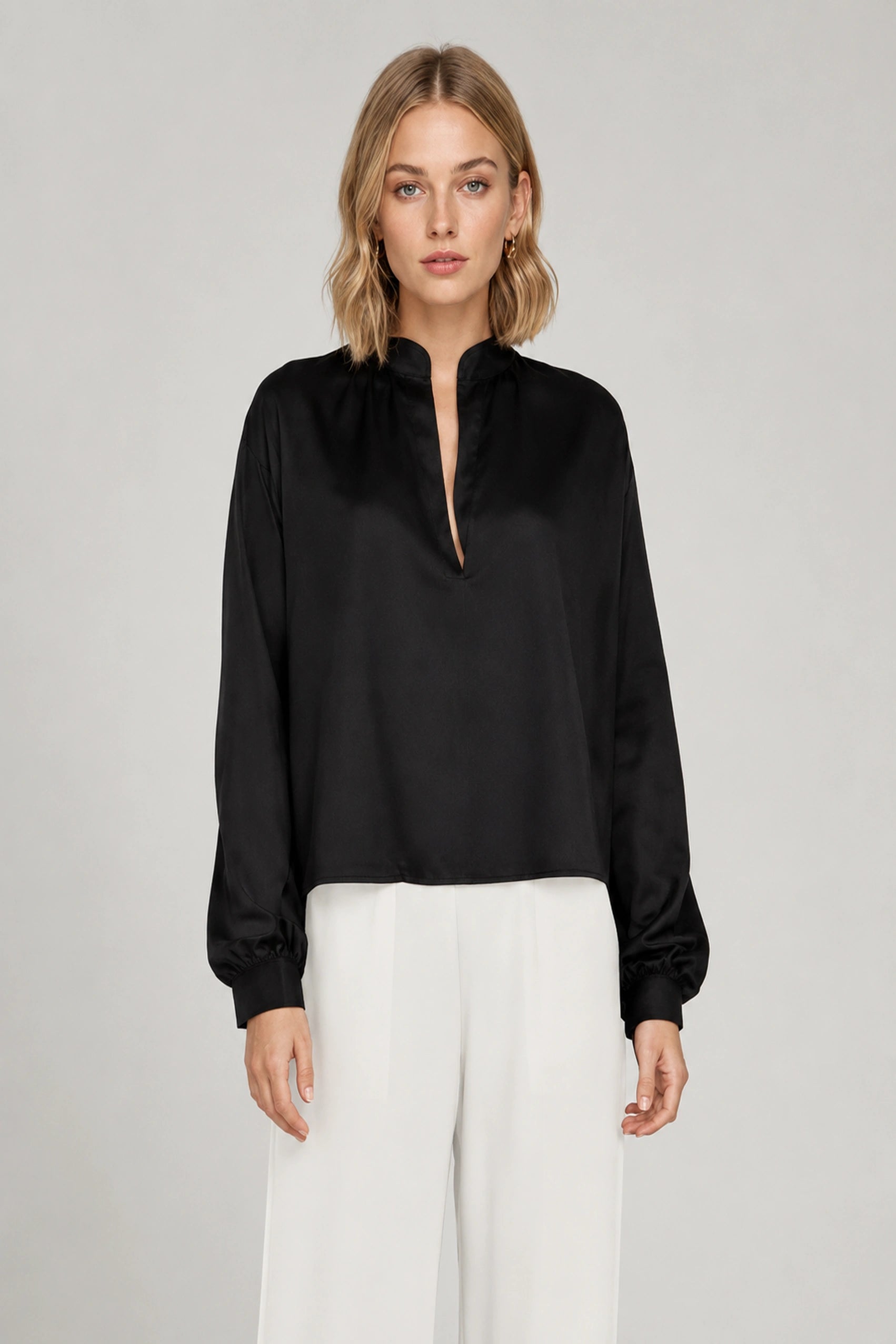 Long Sleeve Juno Blouse | Blouse | TENCEL™
