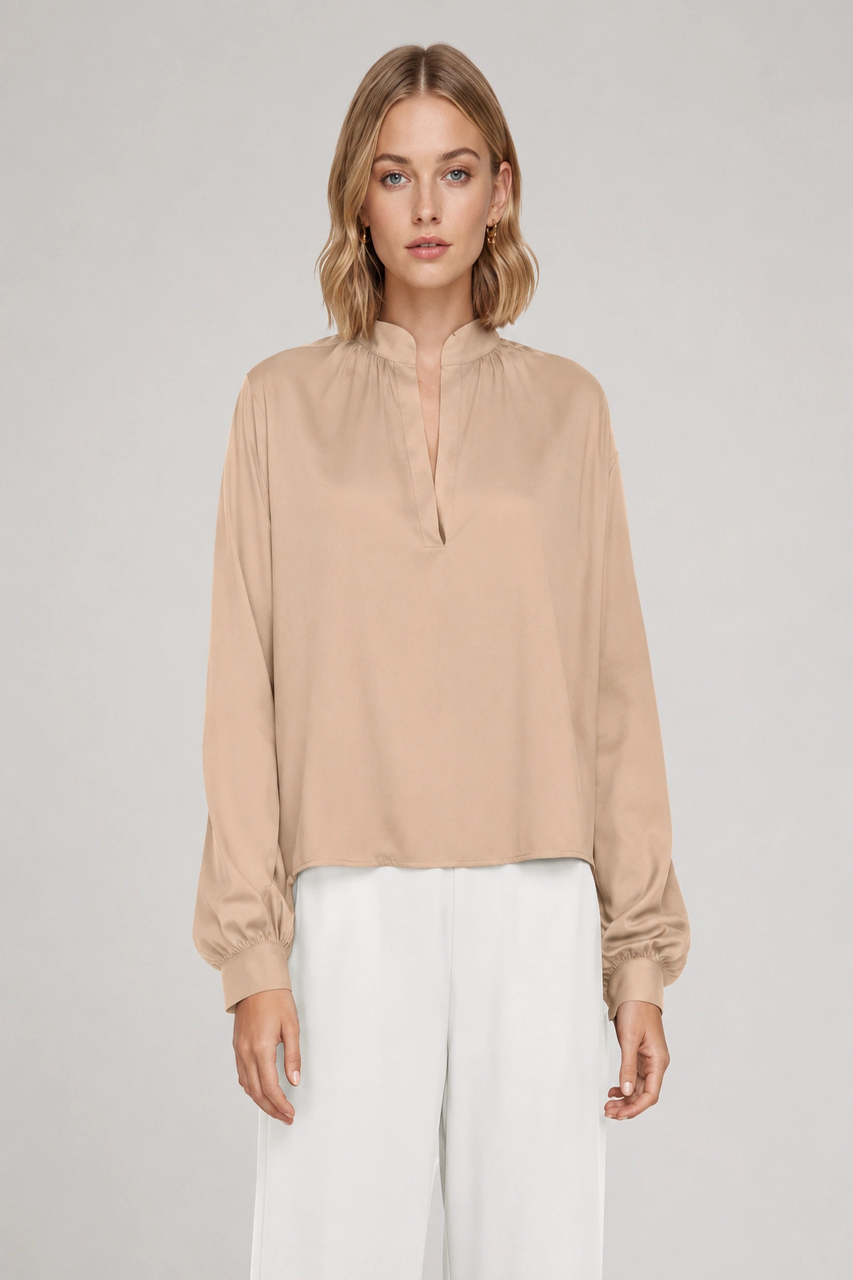 Long Sleeve Juno Blouse | Blouse | TENCEL™