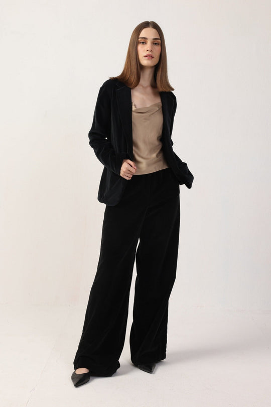 Pull On Pants - Cotton Velvet