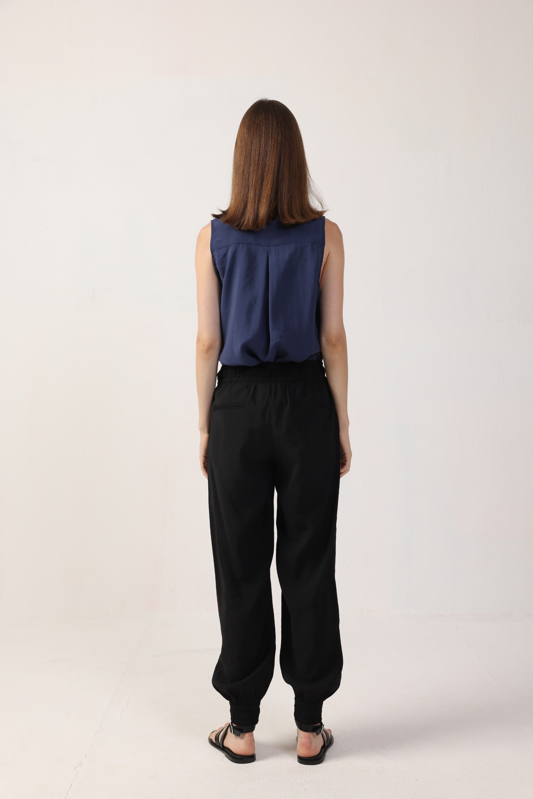 Rina Drawstring Pants - Vintage Cupro-Neu Nomads