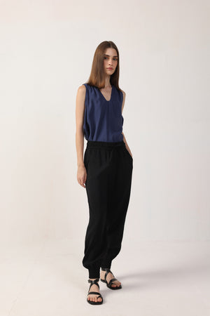 Rina Drawstring Pants - Vintage Cupro-Neu Nomads