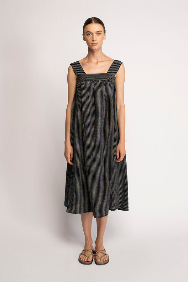 Square Neck Dress - Linen | Neu Nomads