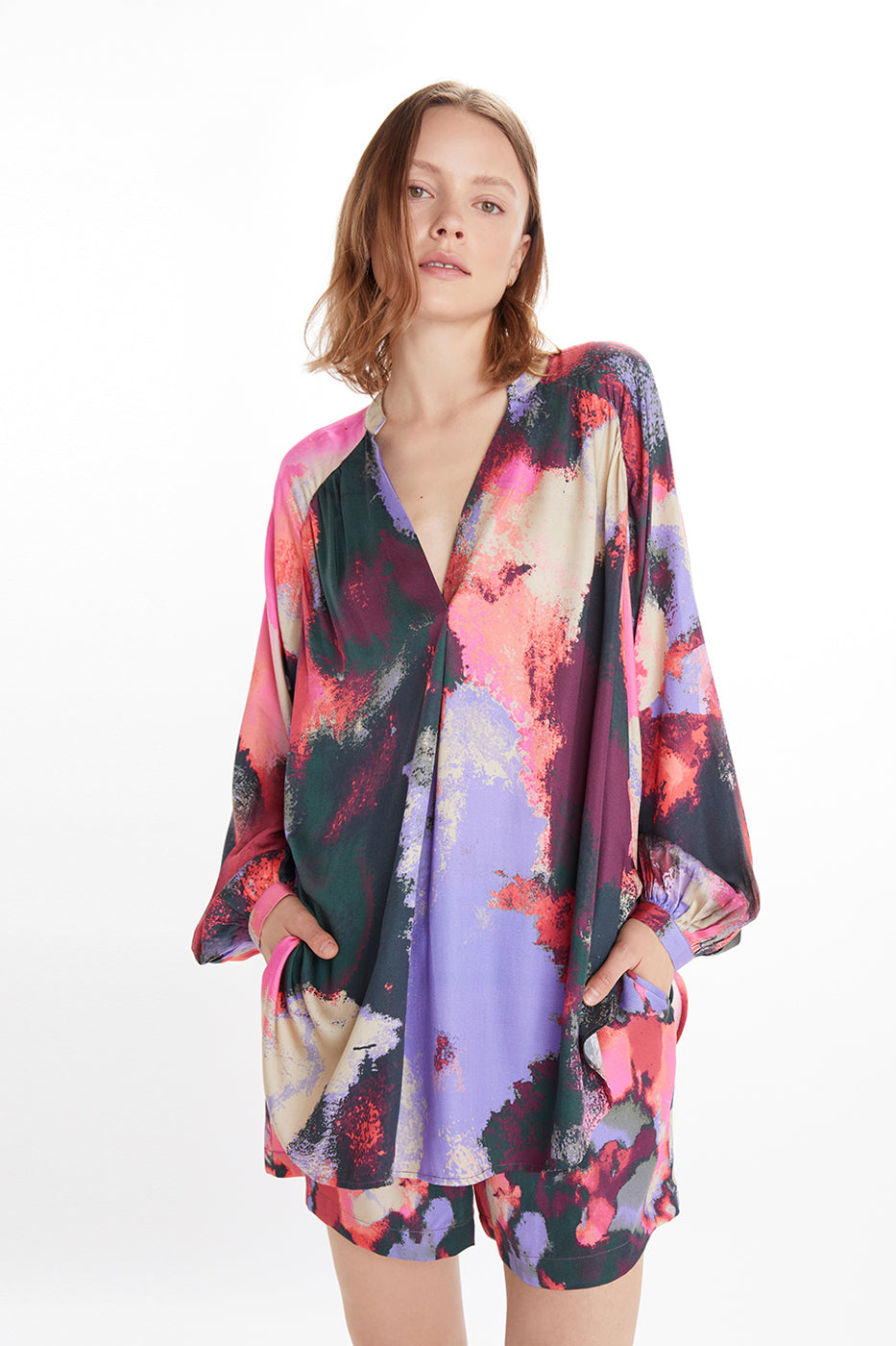 Sunita Blouse Gem Print-Neu Nomads