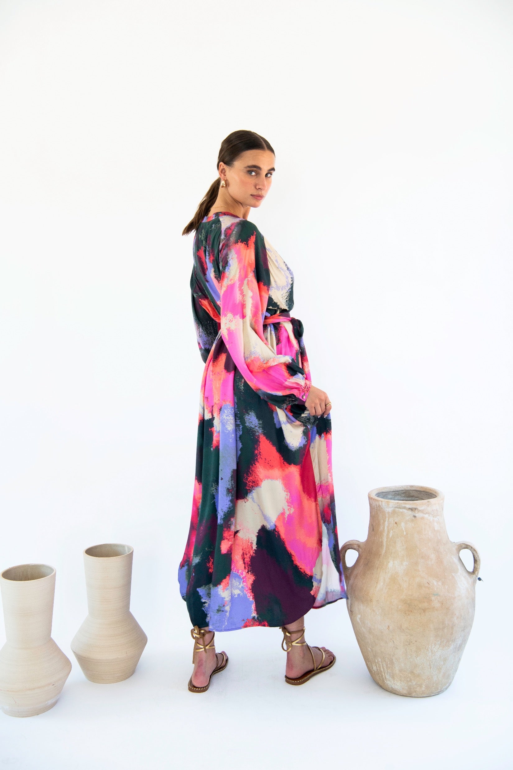 Sunita Maxi Dress - Print - Neu Nomads