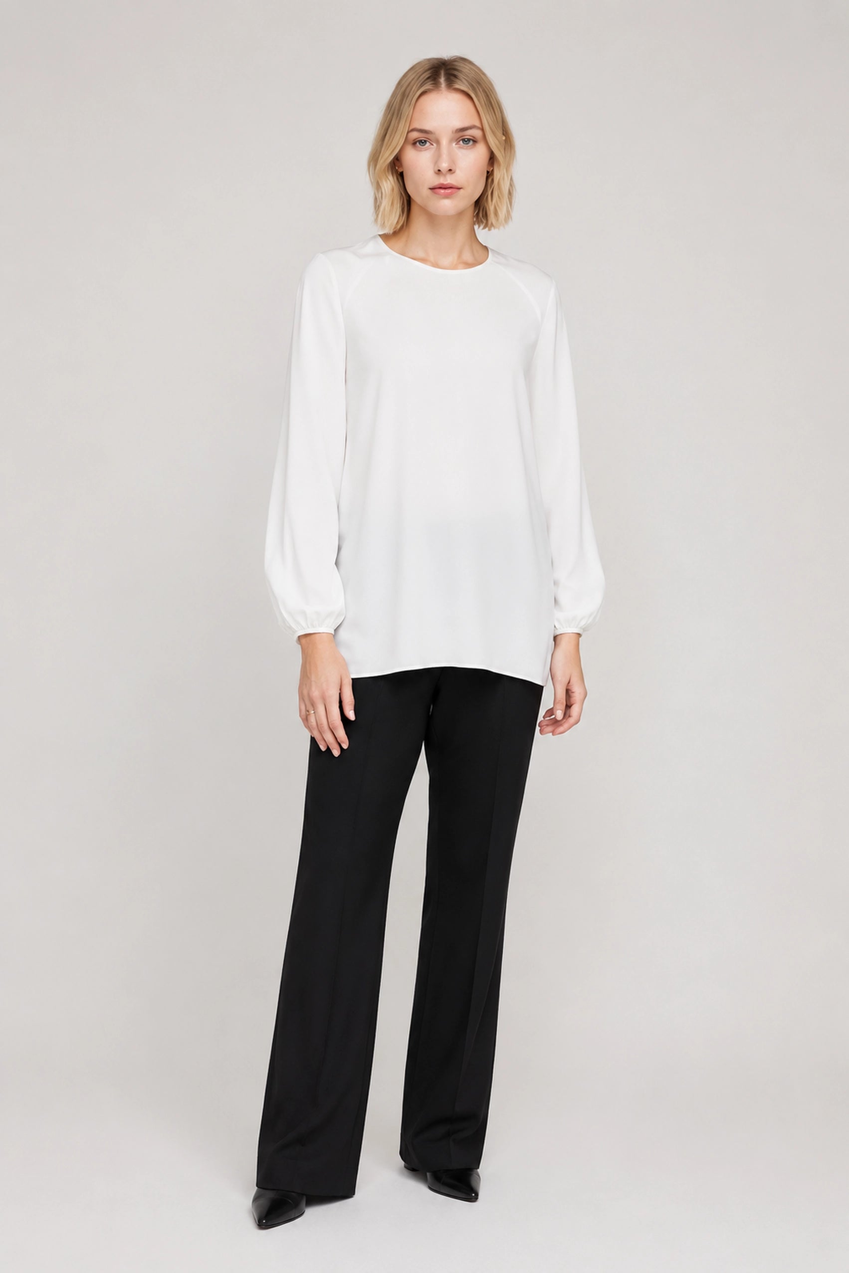 Tunika Blouse | Satin TENCEL™ Blouse