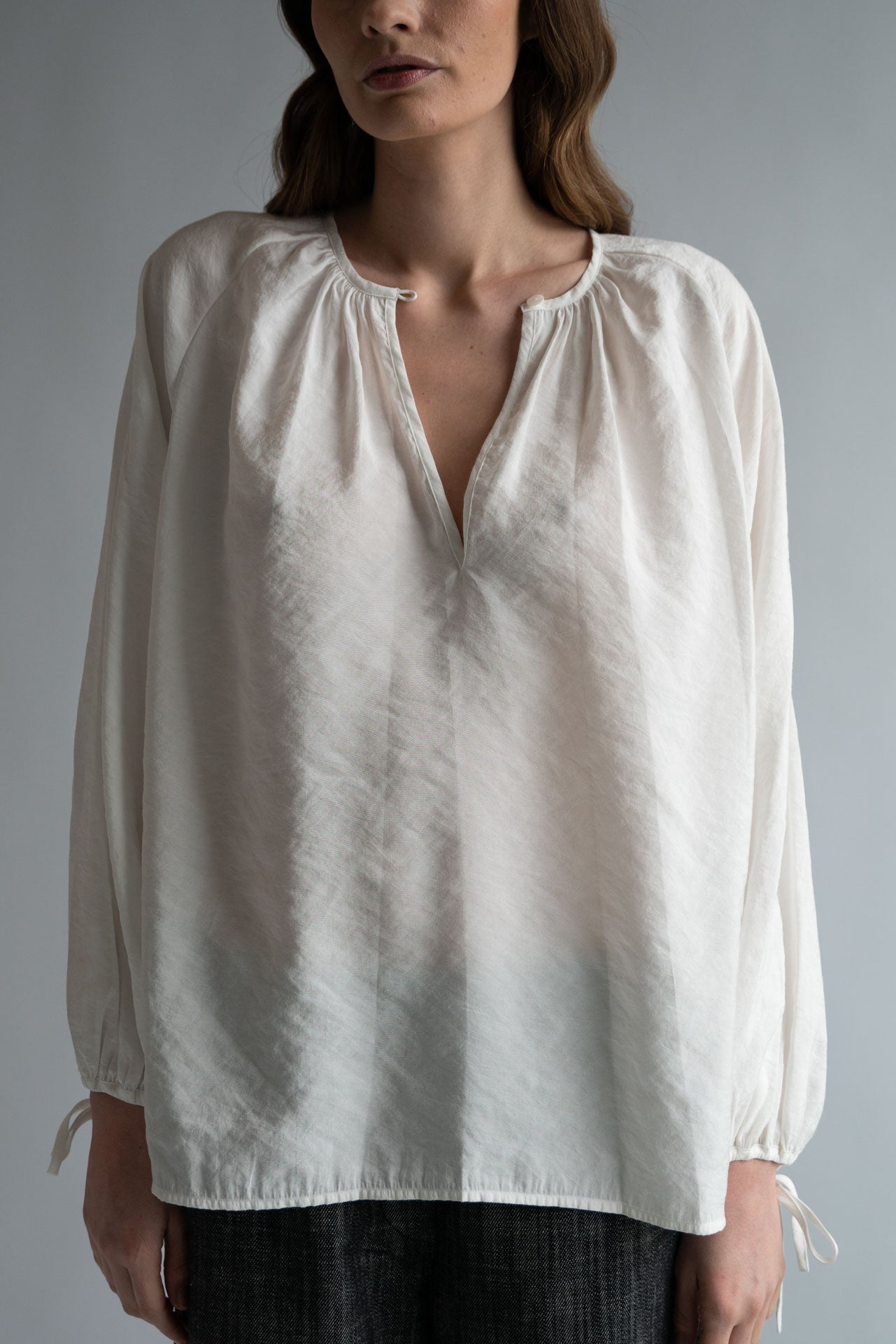 Tunika Blouse - Vintage Cupro-Neu Nomads