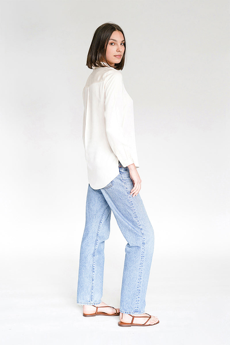 Twiggy Boyfriend Shirt-Neu Nomads