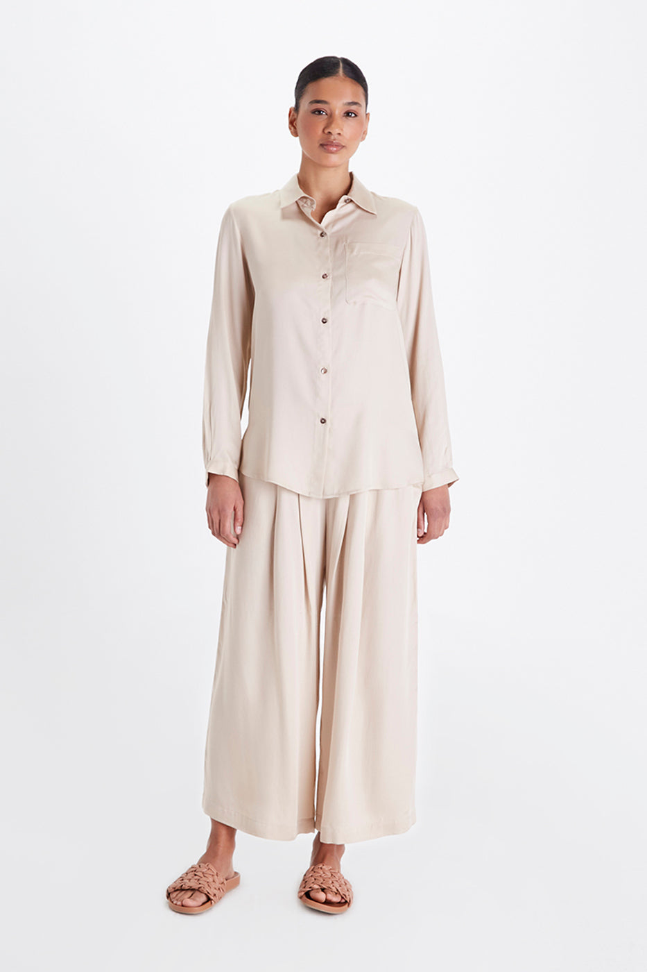 Twiggy Boyfriend Shirt-Neu Nomads