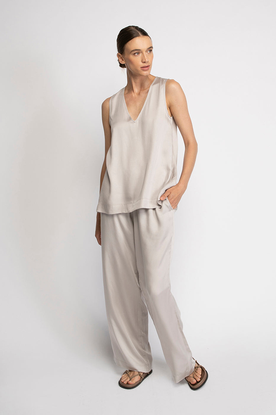 Wide Leg Palazzo Pants-Neu Nomads