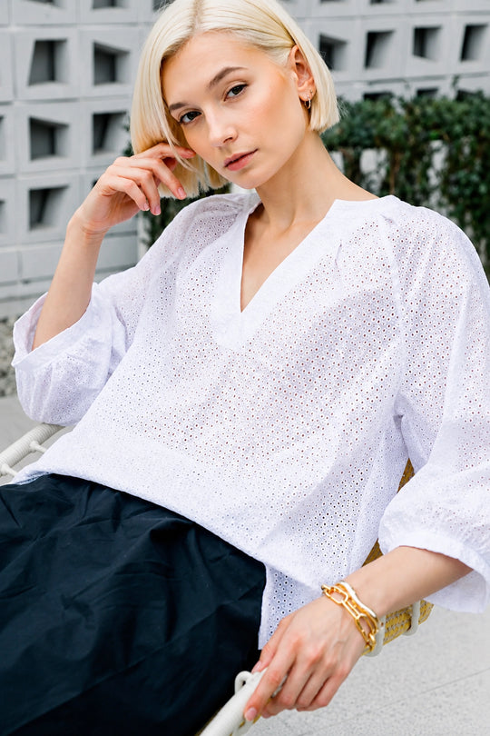 Estee Blouse | Blouse | Cotton Poplin