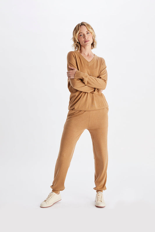 Cotton Cashmere Loungewear Pants