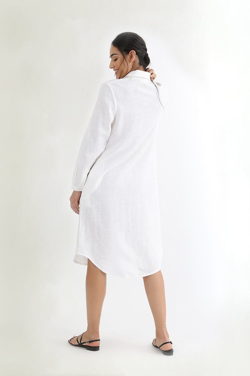 Essential Shirt Dress - Linen-Neu Nomads