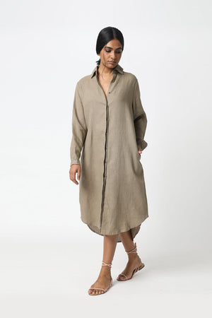 Essential Shirt Dress - Linen-Neu Nomads