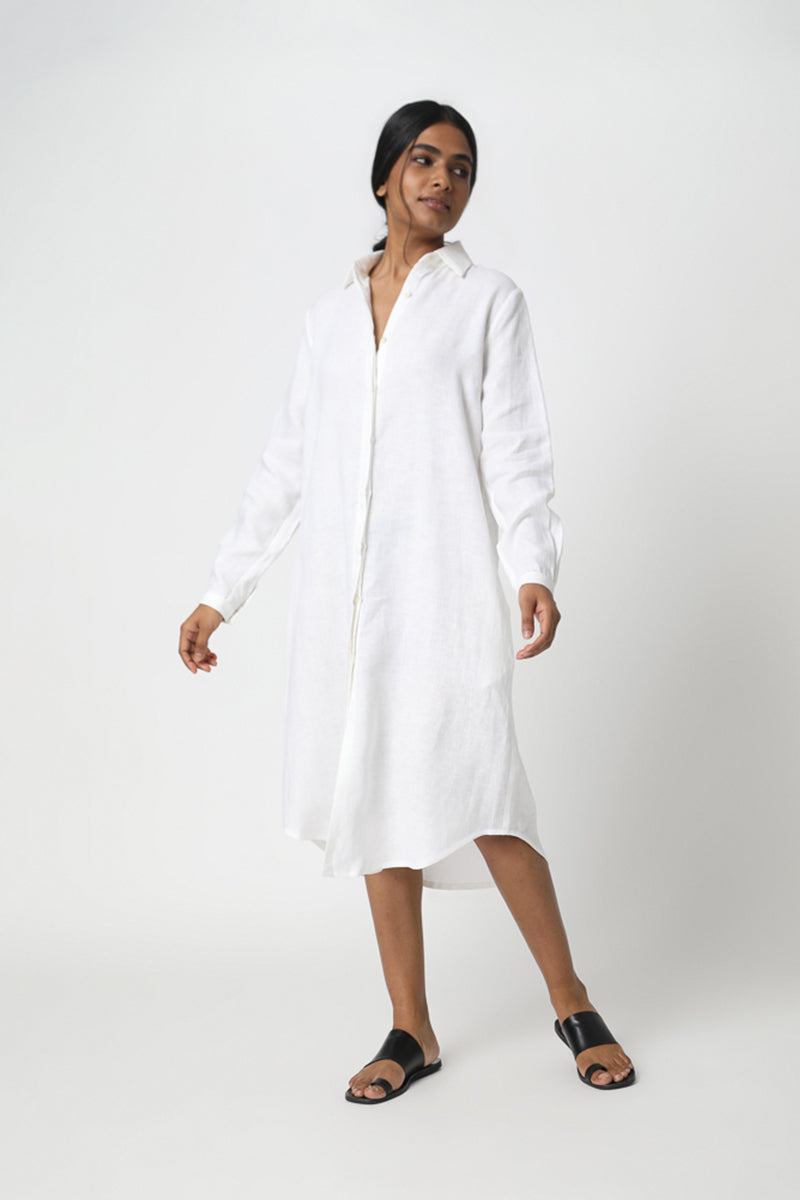 Essential Shirt Dress - Linen-Neu Nomads